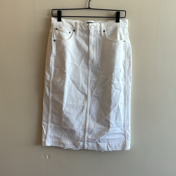 Denim Midi Skirt - Picture 4 of 8